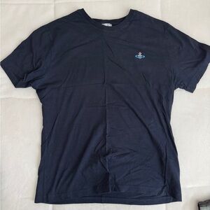 Vivienne Westwood Men's Navy Blue T-Shirt